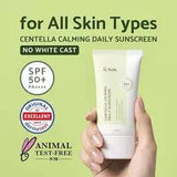 Iunik Centella Calming Daily Sunscreen SPF50+ 60ml