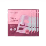 EqqualBerry Bouncy Day Collagen Pore-Tight up Hydrogel Mask 4pk