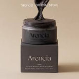 Arencia Fresh Cloud Sea Salt Body & Scalp Scrub Black Tea & Yuzu 260ml / 9.17 oz.
