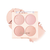 Dasique Blending Mood Cheek 09 Almond Vanilla Blusher 4 Colors