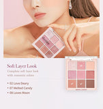 dasique Eyeshadow Pallette 9 Color 11 Chocolate Fudge