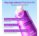 Numbuzin No.9 NAD+ 9 Peptides Super Defence Sunscreen SPF50 50ml