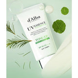 d'Alba UVessence Waterfull+ Tone-Up Green Correcting Sun Cream SPF50+