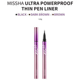 Missha Ultra Powerproof Liquid Eyeliner Black