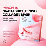 Anua Peach 70+ Niacin Brightening Collagen Mask 4pk