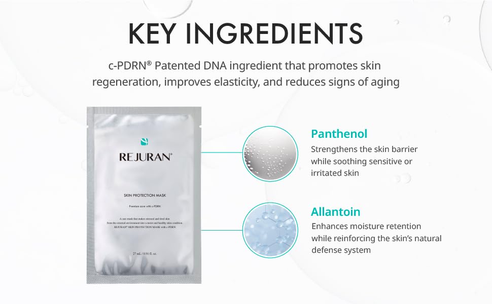 Rejuran Skin Protection c-PDRN Mask 5 – MIDA K-Beauty Store