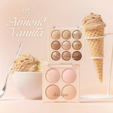 Dasique Blending Mood Cheek 09 Almond Vanilla Blusher 4 Colors