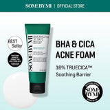 SOME BY MI AHA BHA PHA 30 Days Miracle Acne Clear Foam 100ml / 3.38 oz