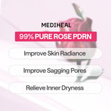 Mediheal Rose PDRN Facial Mask 4pk