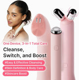 Medicube AGE-R Booster Facial Cleansing Device Head Pink