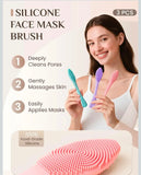 Rena Chris Silicone Face Mask Brush 3pk