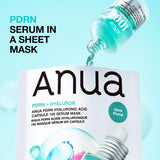 Anua PDRN + Hyaluronic Acid Capsule 100 Serum Mask