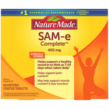 Nature Made SAM-e Complete 400 mg., 60 Tablets Exp. 07/24