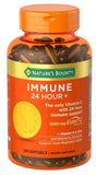 Nature's Bounty Immune 24 Hour+, 120 Softgels Exp.01/23