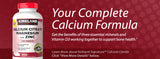 Kirkland Signature Calcium Citrate Magnesium and Zinc, 500 Tablets Exp. 06/24