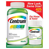 Centrum Adults Multivitamin, 425 Tablets Exp. 06/23
