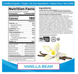 Orgain Organic Protein and Superfoods Plant Based Protein Powder, Vanilla Bean, 2.7 lbs Exp.03/23