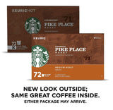 Starbucks Pike Place Medium Roast K-Cup, 72-count Exp.08/23